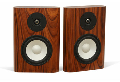 On Wall M3 Speakers in Natural Rosewood 