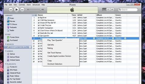 Question of the Month:  Convert To Apple Lossless