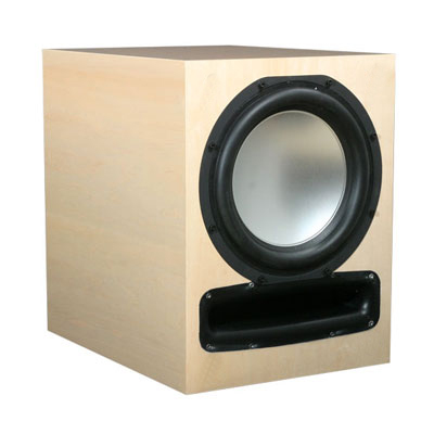 EP500 Subwoofer in Maple With Natural Stain